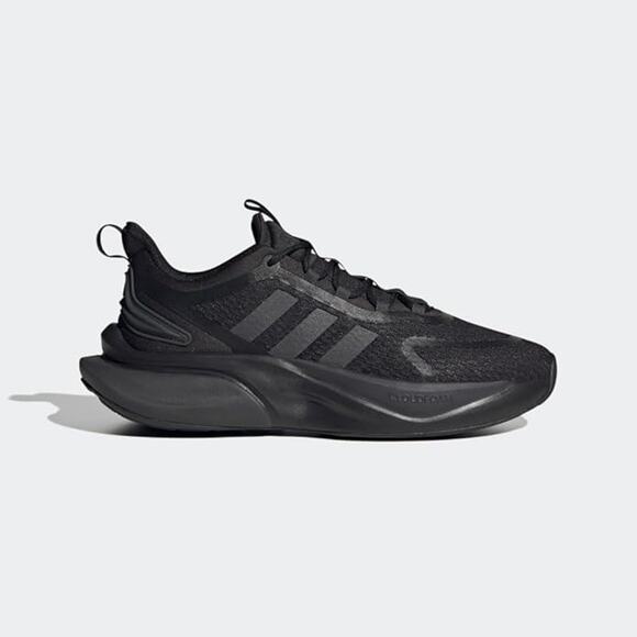 NWT adidas Men\'s Alphabounce+ Running Shoe, Black/Carbon/Carbon, 9 main image 5